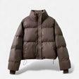 Jaqueta Puffer Acolchoada Feminina Curta