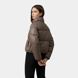 Jaqueta Puffer Acolchoada Feminina Curta