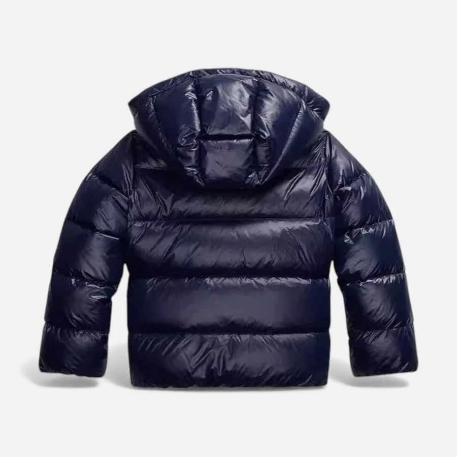 Jaqueta de Inverno Retro com Capuz para Mulheres - Estilo Elegante e Confortável