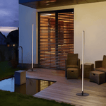 Luminária Externa Solar Contemporânea
