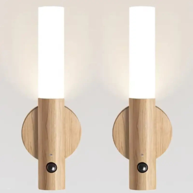 Luminária Inteligente de Parede com Sensor de Movimento Bege - Compre 1 leve 2