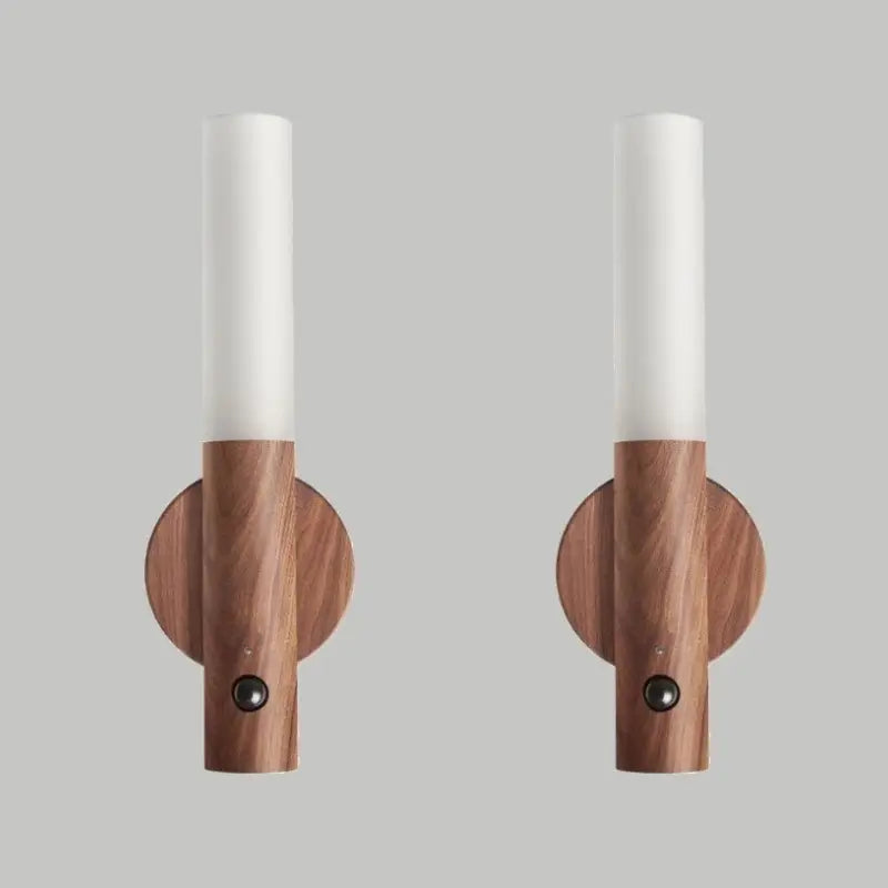 Luminária Inteligente de Parede com Sensor de Movimento Marrom - Compre 1 leve 2