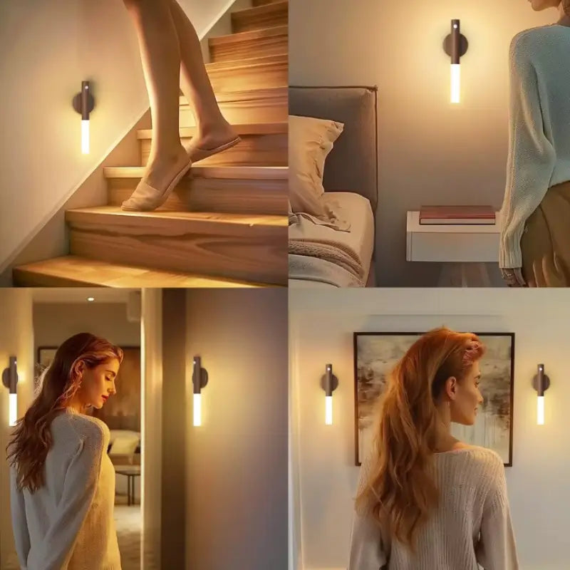 Luminária Inteligente de Parede com Sensor de Movimento