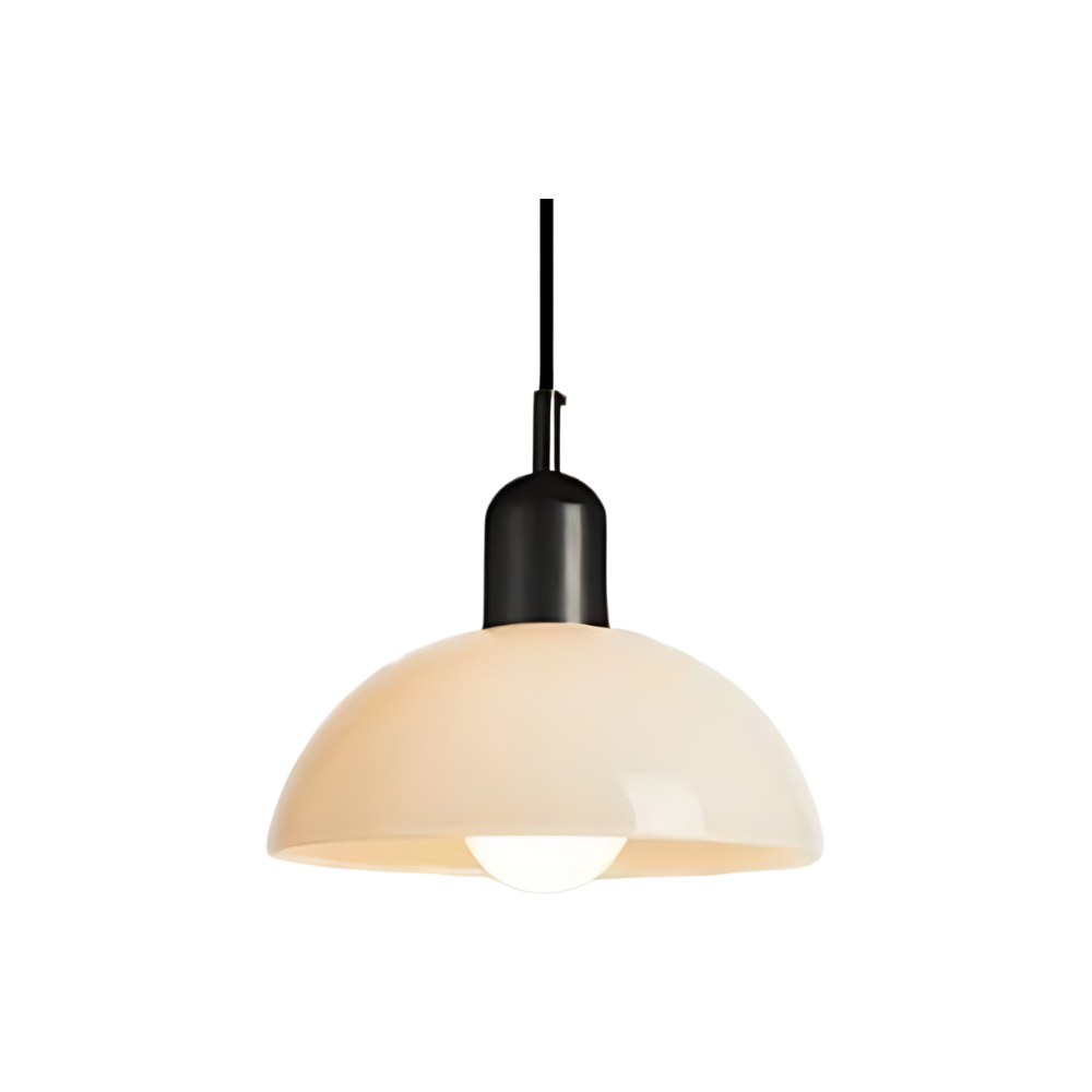 Luminária Pendente Bauhaus Moderna Branco