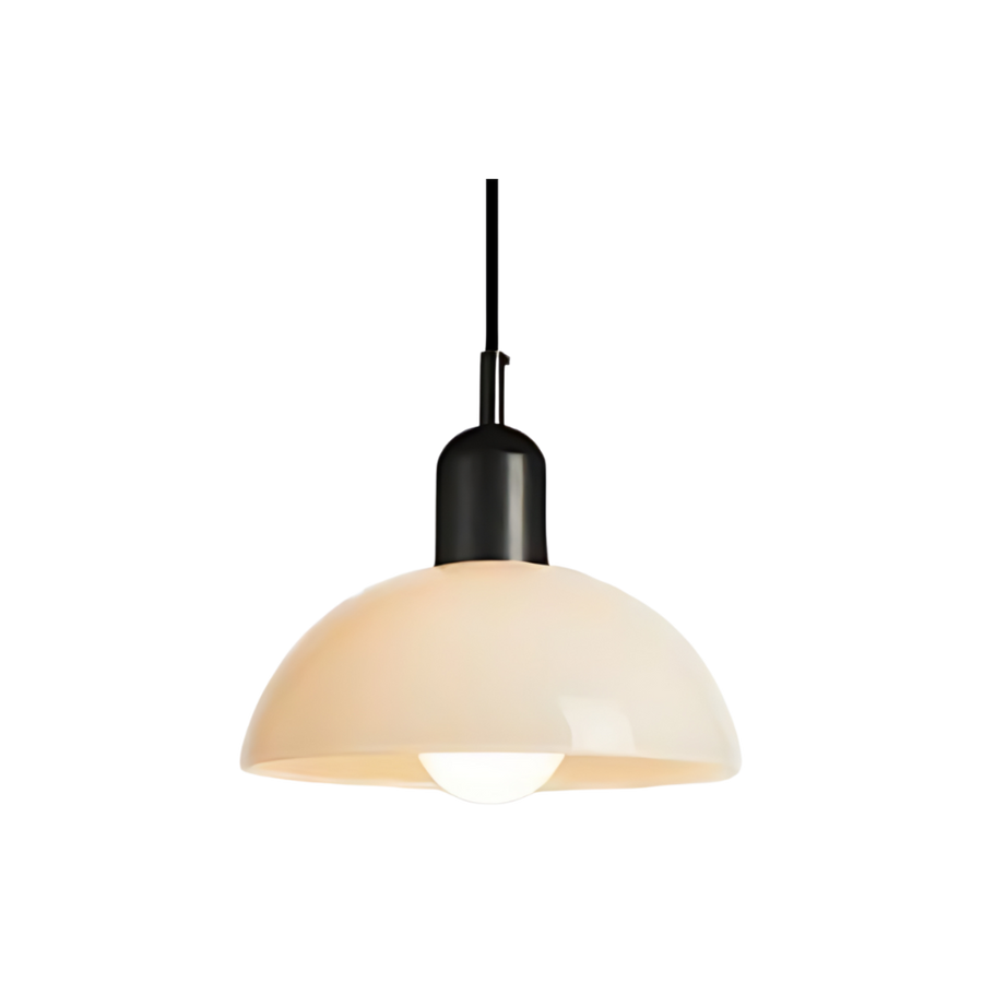 Luminária Pendente Bauhaus Moderna Branco
