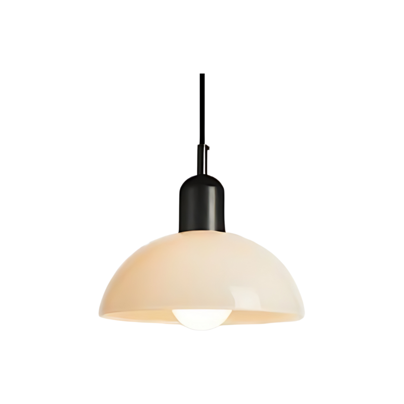 Luminária Pendente Bauhaus Moderna Branco