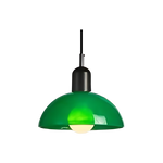 Luminária Pendente Bauhaus Moderna Verde