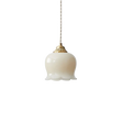 Luminária Pendente Cloche Opalina