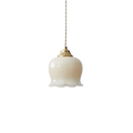 Luminária Pendente Cloche Opalina