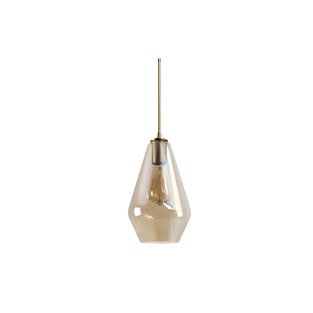 Luminária Pendente Cristalina Luminosa