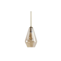 Luminária Pendente Cristalina Luminosa ⌀17cm Altura: 28.5cm