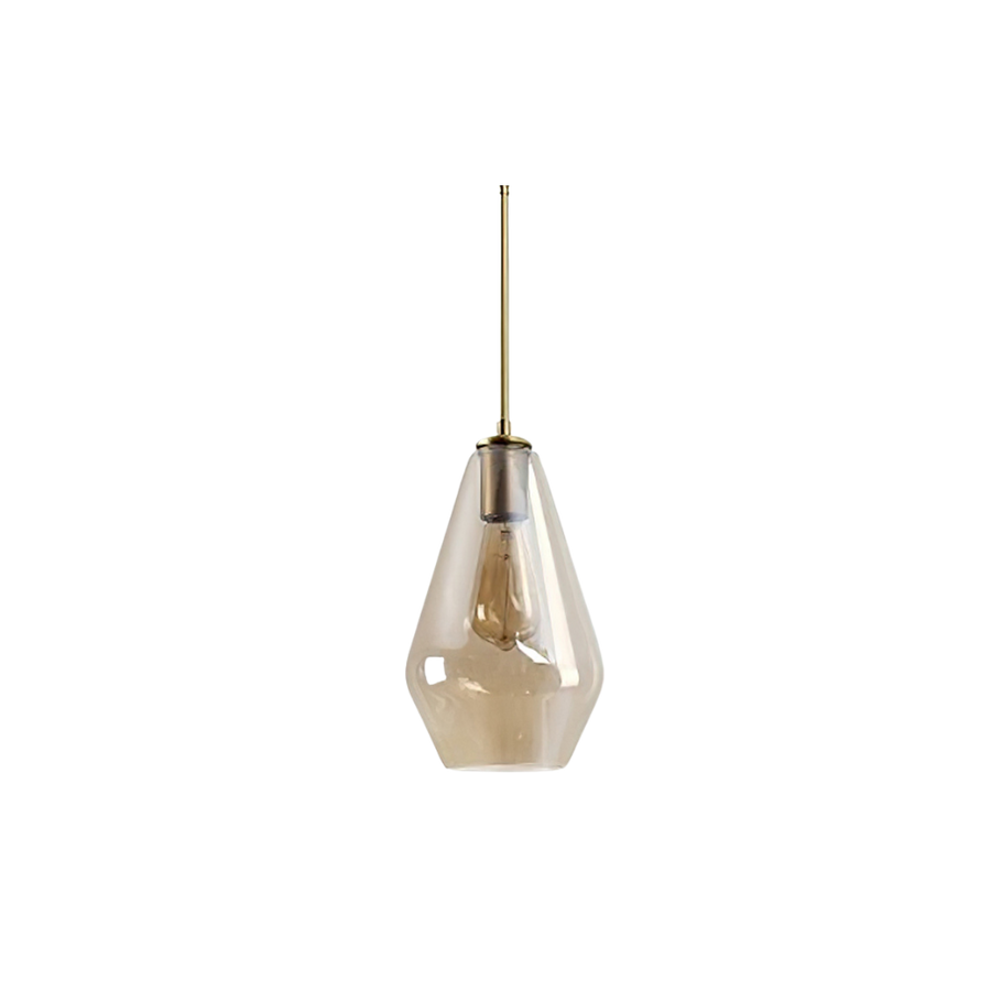 Luminária Pendente Cristalina Luminosa ⌀17cm Altura: 28.5cm