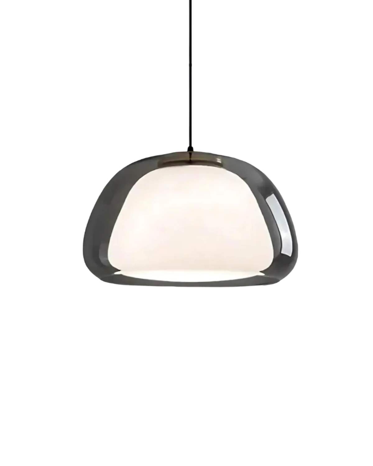 Luminária Pendente Domo Cristalino