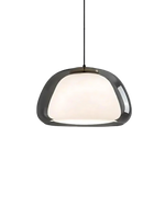 Luminária Pendente Domo Cristalino