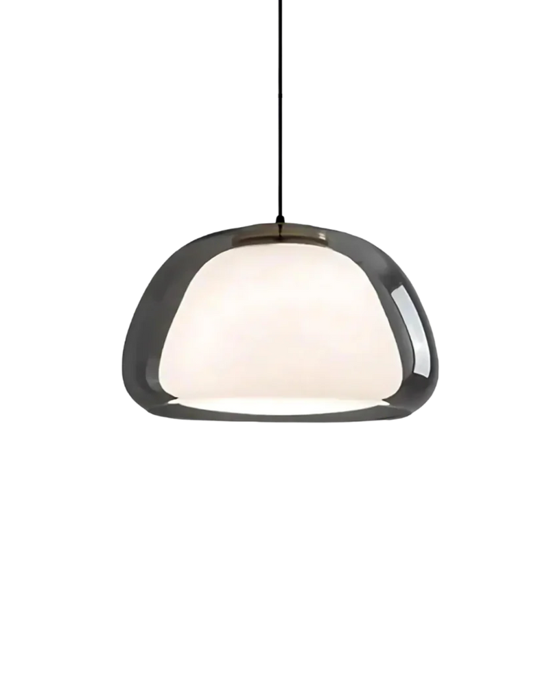 Luminária Pendente Domo Cristalino