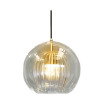 Luminária Pendente Esférica Brilhante Hailie ø25cm