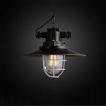 Luminária Pendente Estilo Retro Industrial