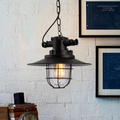 Luminária Pendente Estilo Retro Industrial