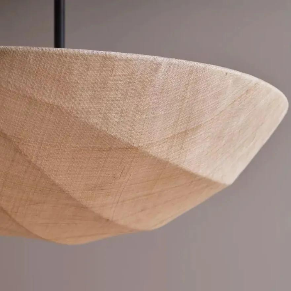Luminária Pendente La Toile Estilo Wabi-Sabi