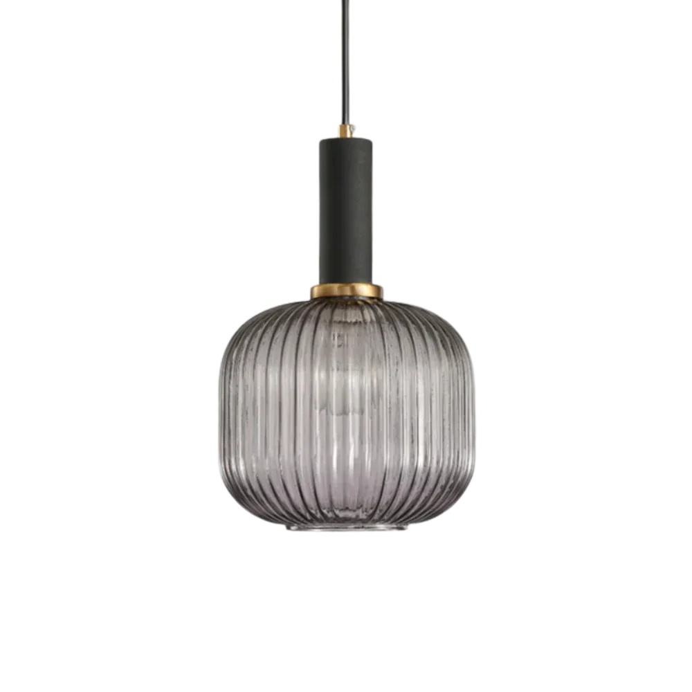 Luminária Pendente Sofisticada Preto