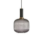 Luminária Pendente Sofisticada Preto