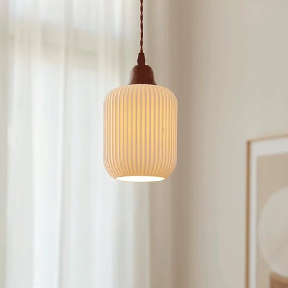 Luminária Pendente de Cerâmica