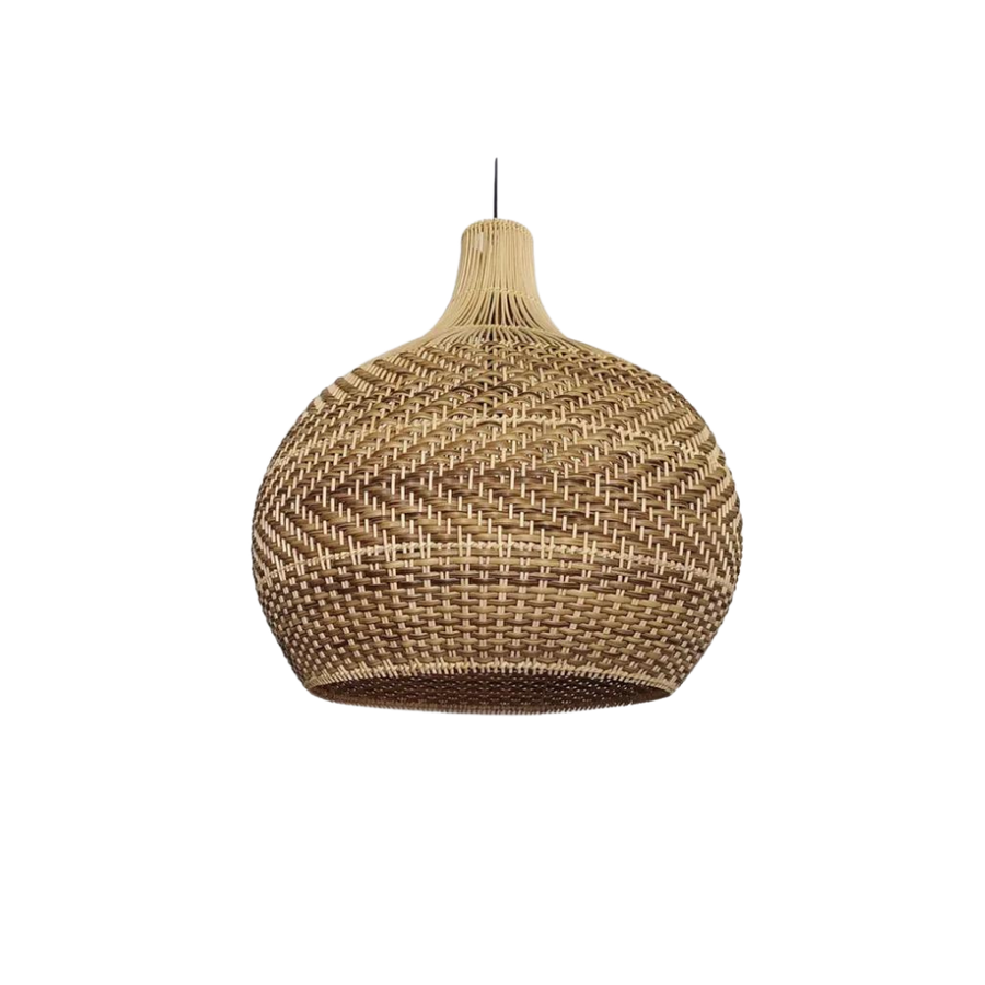 Luminária Pendente de Rattan