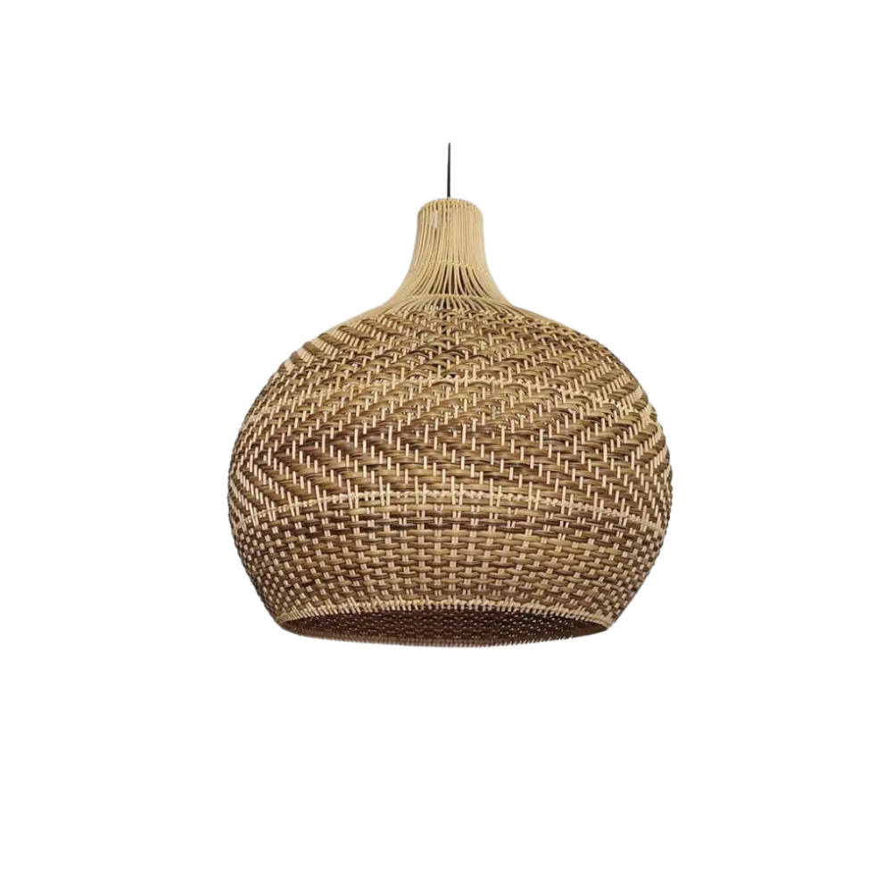 Luminária Pendente de Rattan
