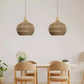 Luminária Pendente de Rattan