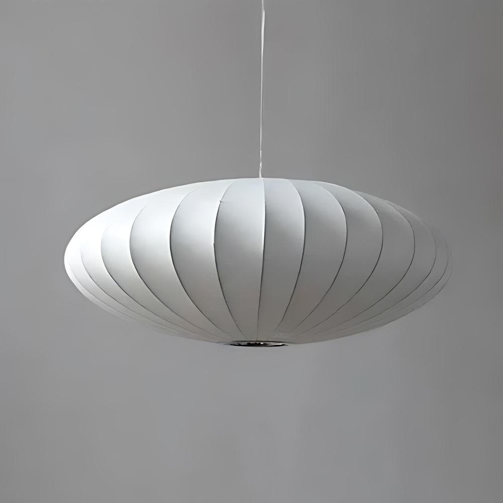 Luminária Pendente de Seda