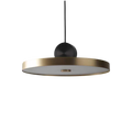 Luminária Pendente em Cores Douradas