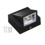 Luminária de Alumínio Preta para Área Externa 5W