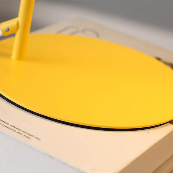 Luminária de Mesa Macaron Estilo Nórdico | Abajur de Ferro Contemporâneo
