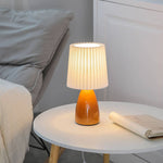 Luminária de Mesa em Vidro Dobrada Estilo Nórdico Laranja 220V-240V para UK AU