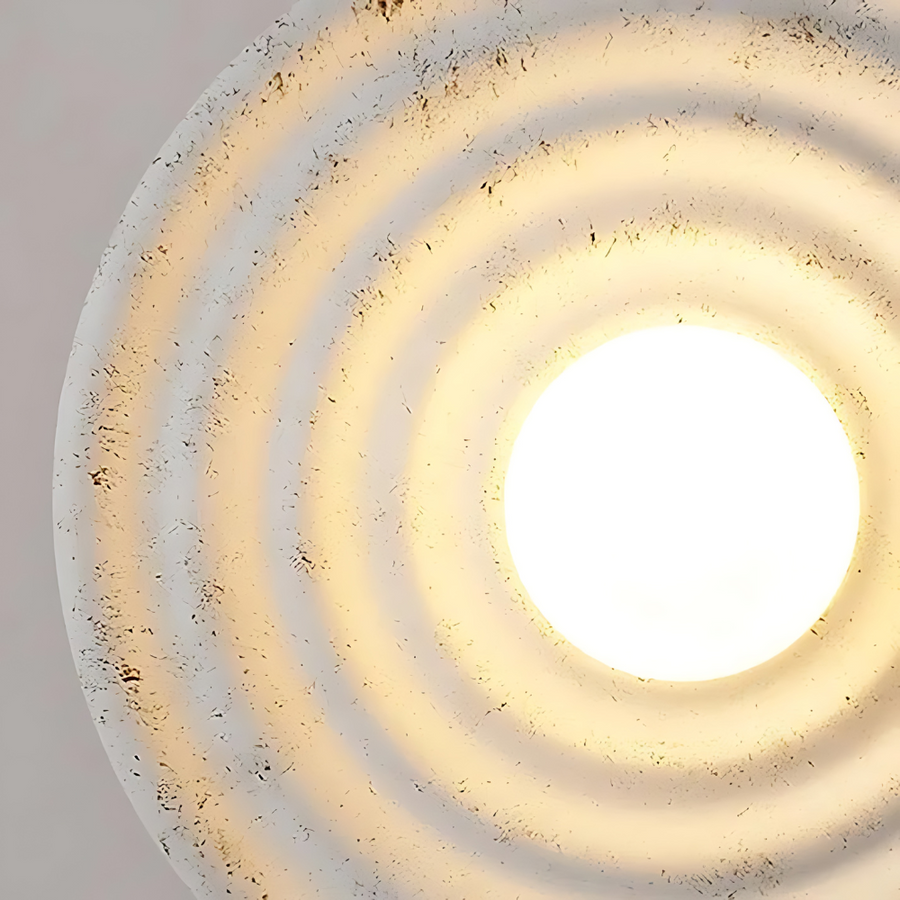 Luminária de Teto Estilo Wabi-Sabi