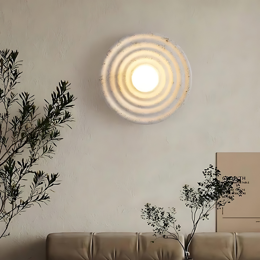 Luminária de Teto Estilo Wabi-Sabi
