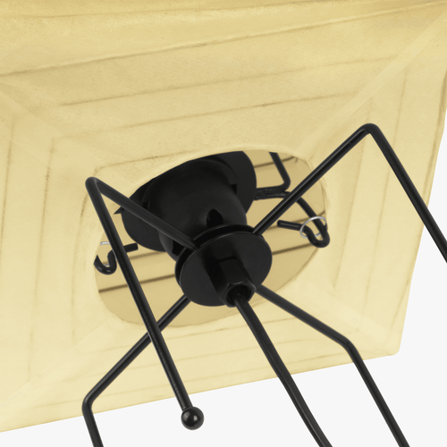 Luminária de mesa | Abajur Japonês de Papel - Design Minimalista Akari Wabi-Sabi para Iluminar seu Ambiente