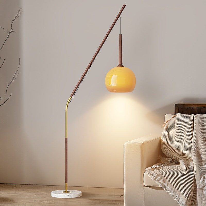 Luminária de mesa Clássica em Ferro e Vidro com 1 Lâmpada para Quarto