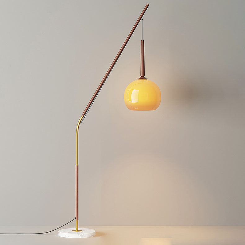 Luminária de mesa Clássica em Ferro e Vidro com 1 Lâmpada para Quarto