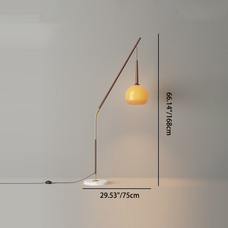 Luminária de mesa Clássica em Ferro e Vidro com 1 Lâmpada para Quarto