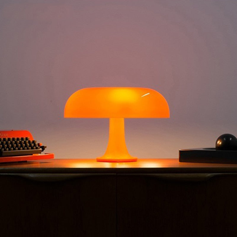 Luminária de mesa Cogumelo Panthella Moderna Laranja