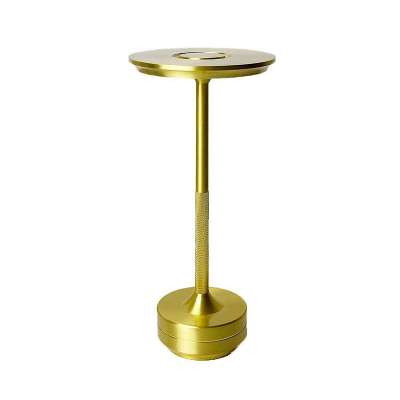 Luminária de mesa Conforto | Abajur Sem Fio - Iluminação LED Portátil e Recarregável Ouro