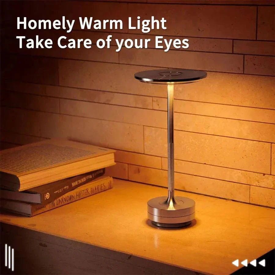 Luminária de mesa Conforto | Abajur Sem Fio - Iluminação LED Portátil e Recarregável