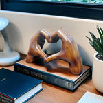 Luminária de mesa Coração Artesanal - Presente Romântico para Enfeitar o Lar | WarmHeart
