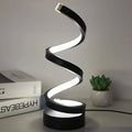 Luminária de mesa Dimerizável SPIRALUX - Iluminação Moderna em Espiral para Escritório e Quarto