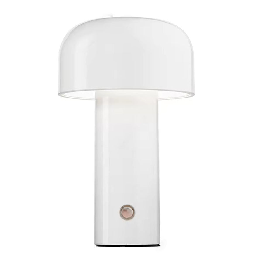 Luminária de mesa Dimerizável e Portátil - Recarregável via USB com Controle Touch para Cabeceira Branco