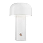 Luminária de mesa Dimerizável e Portátil - Recarregável via USB com Controle Touch para Cabeceira Branco