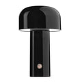 Luminária de mesa Dimerizável e Portátil - Recarregável via USB com Controle Touch para Cabeceira Preto