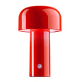 Luminária de mesa Dimerizável e Portátil - Recarregável via USB com Controle Touch para Cabeceira Vermelho
