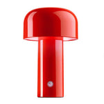 Luminária de mesa Dimerizável e Portátil - Recarregável via USB com Controle Touch para Cabeceira Vermelho